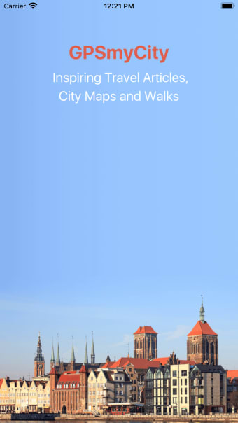 GPSmyCity: Walks in 1K Cities