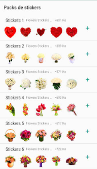 Flowers Stickers for WASticker
