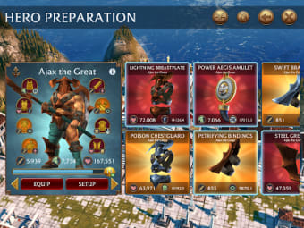 Olympus Rising: Hero Defense and Strategy game