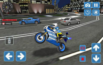 City Police MotorBike 3D Sim