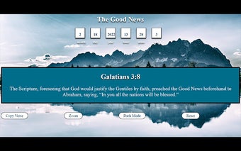 The Good News : Bible Verse Generator