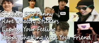 BTS Funny Stickers - WASticker
