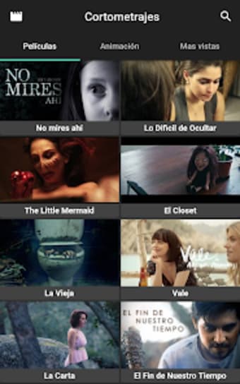 Películas Cortas en Español na Android - Download
