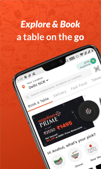 EazyDiner: Book a Table  Save