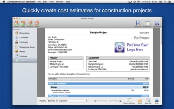 Construction Cost Estimator