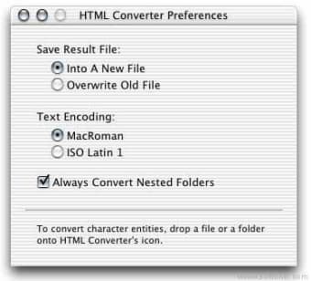 HTML Converter