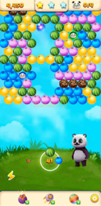 Bubble Panda : Fruits Blast