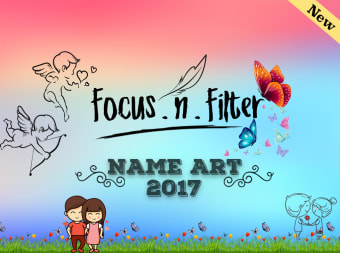 Focus n Filter - Name Art