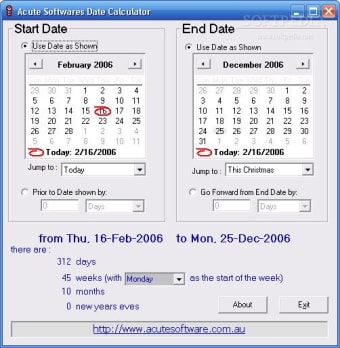 Date Calculator