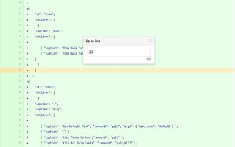 GitHub go to line number