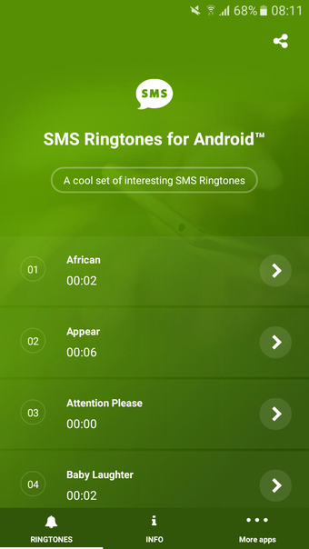 Sms Ringtones for Android