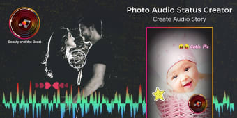 Audio Status Creator - Photo  Audio Status Maker