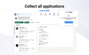 LinkedIn Applicants Exporter