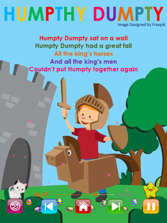 Nursery Rhymes and Memory Game for Kids
