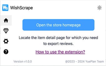 WishScrape | Scrape Reviews Data to CSV