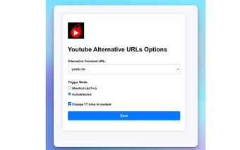 Youtube Alternative URLs