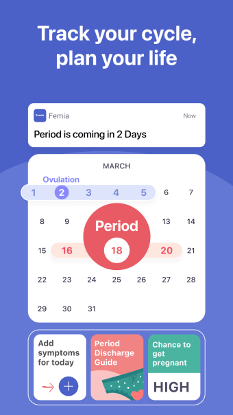 Cycle  Period Tracker - Femia