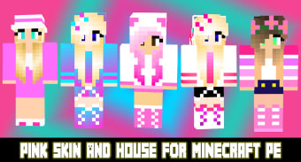 Pink girls House for Minecraft