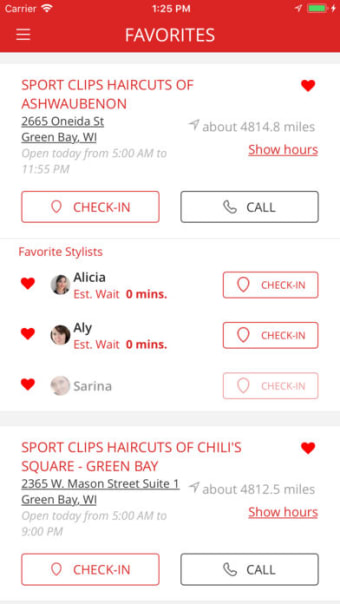 Sport Clips Haircuts Check In