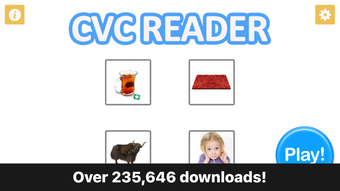 CVC Words Reader - Learn to Read 3 Letter Words