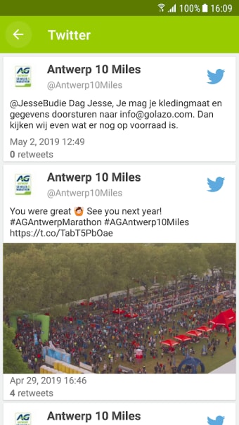 AG Antwerp 10 Miles & Marathon