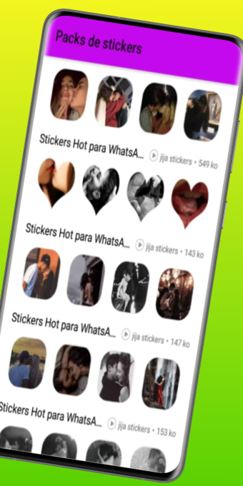 Stickers Hot para WhatsApp