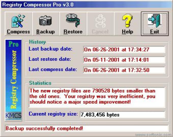 Registry Compressor
