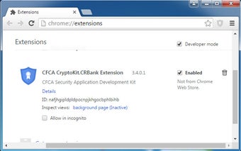 CFCA CryptoKit.CRBank Extension