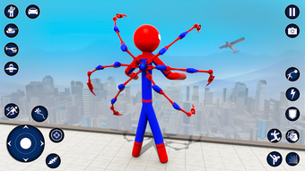 Spider Fighter: Hero Man Games