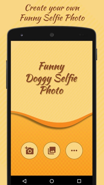 Funny Doggy Selfie Photo