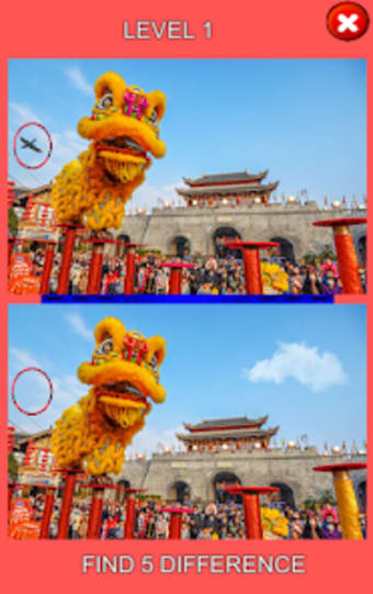 Lion Dance Difference Games