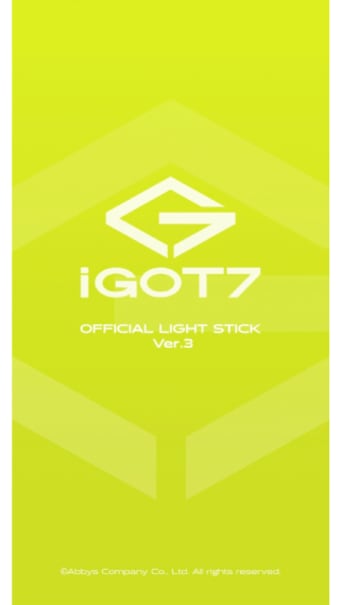 GOT7 Ver3 Official Light Stick