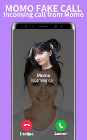 Momo Twice Fake Call