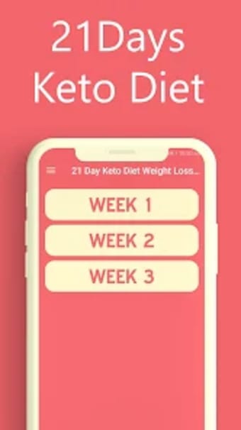 21 Days Keto Diet Weight Loss