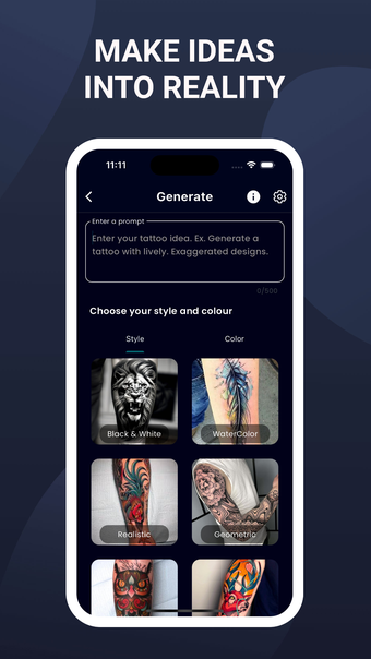 AI Tattoo Maker - Ink  Art