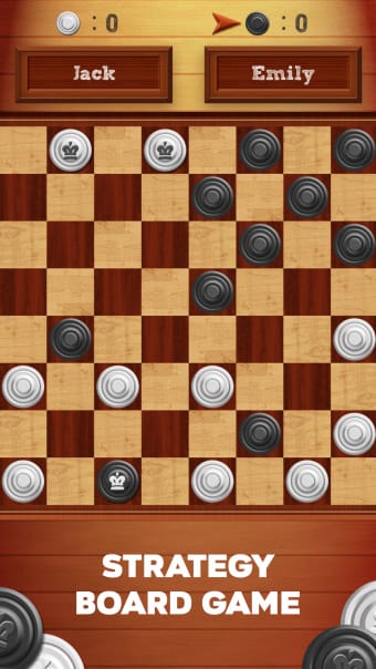 Checkers 2 Players: Online