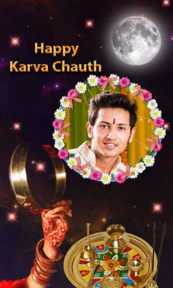 Happy Karwa Chauth Photo Frames