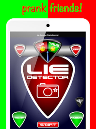 Lie Detector Face Test Simulator