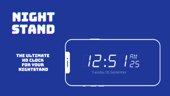 Nightstand - Bedside Clock HD