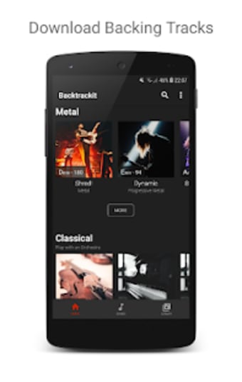 BACKTRACKIT: Musicians Player