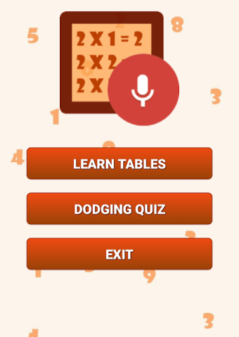 Math Tables With Audio