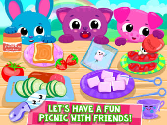 Cute  Tiny Picnic  Fun Family BBQ  Tea Party