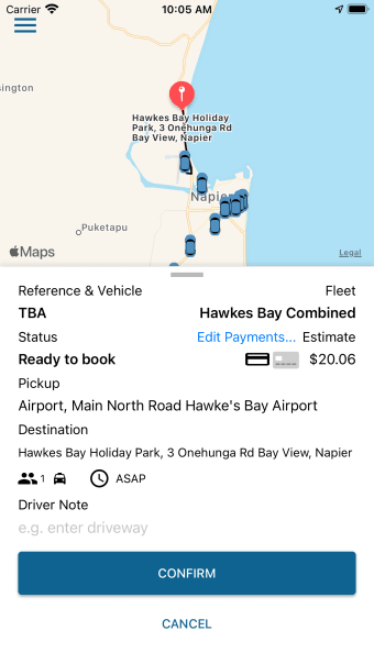 Hawkes Bay Combined Taxis