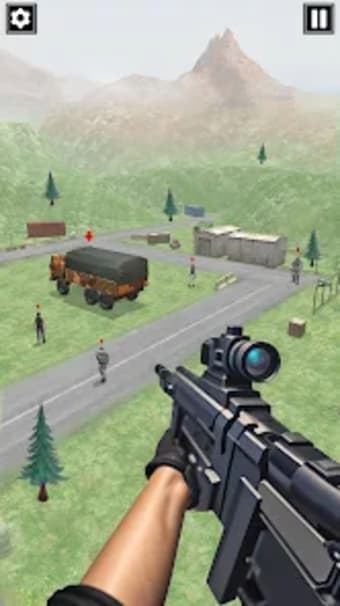 Elite Sniper War: 3D Siege