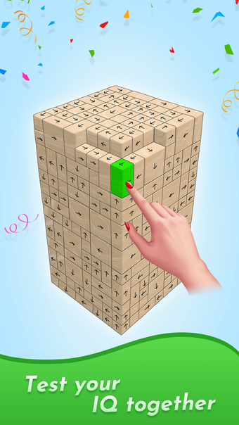 Tap Away 3D:Block Cube Puzzle