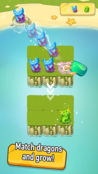 Dragon Match - A Merge 3 Puzzle Game For Free