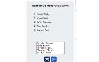 Randomize Meet Participants