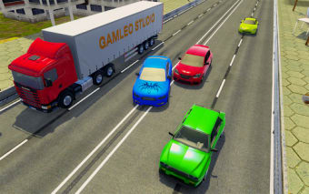 Extreme Highway Traffic Car Race