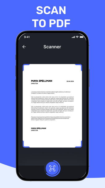 Scanner PDF Document Converter