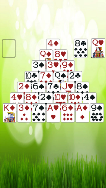 Pyramid Solitaire for iPhone.